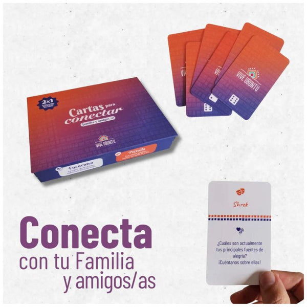 Cartas para conectar - familia y amigos - cafe2d6